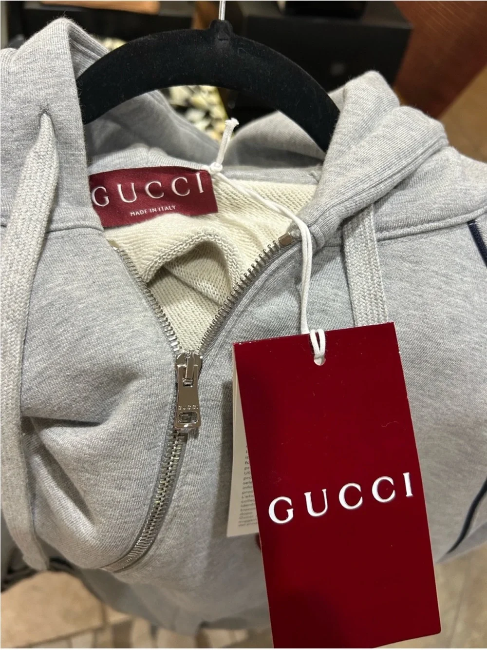 Men’s Gucci cotton interlocking G 1921 logo size XL made Italy